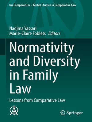 cover image of Normativity and Diversity in Family Law